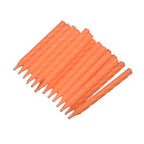 Group of glowing multicolor candles, ideal for festive cake decor.