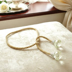 Classic twisted rope curtain tassel strap for window drapes