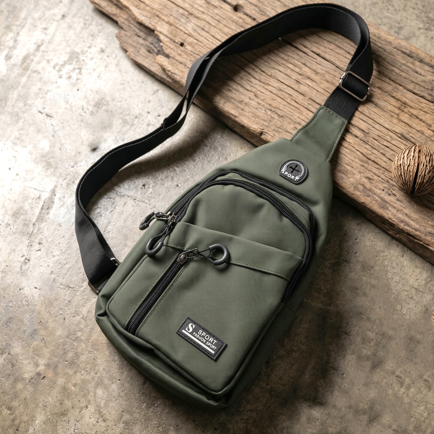 Compact waist bag for everyday essentials