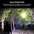 Powerful 7-LED torch, ideal for camping and hiking adventures.