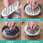 Durable metal mosquito coil tray holder made from stainless steel