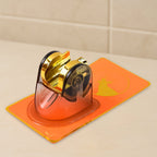 Waterproof adhesive base of no-drill shower head mount for bathroom walls