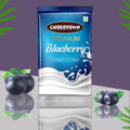 Chocotown Premium Blueberry Compound Chocolate slab for baking, 500gm pack