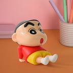 Side view of Shinchan Character Sitting Figurine collectible