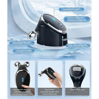 Side view of the Microcurrent Face Massager, highlighting its comfortable grip.