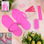 Professional pedicure kit with 13 foot care tools from Velvet Wipe
