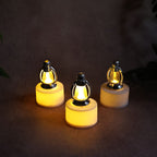Flameless LED decorative lantern candles ideal for party and event ambience