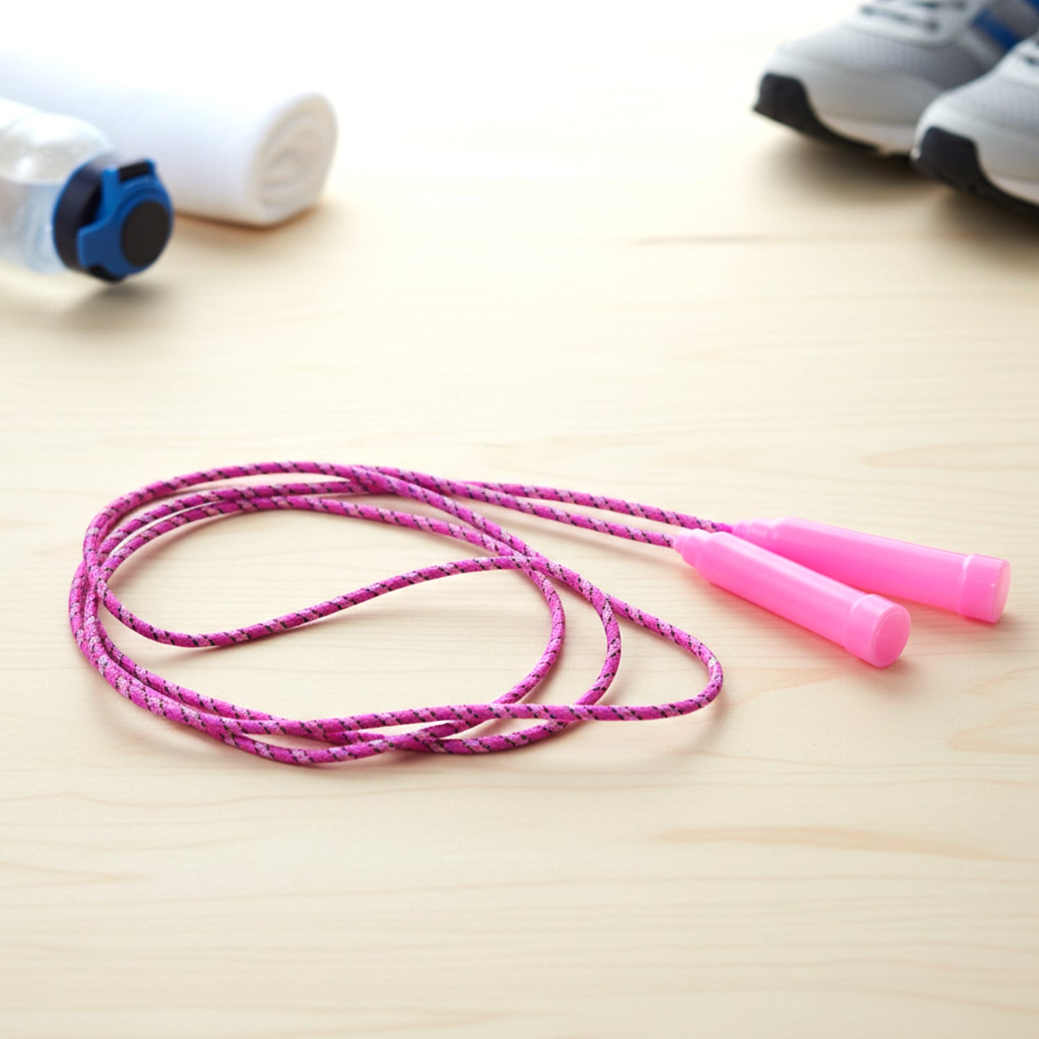 Exercise jump rope enhancing fitness and coordination for all ages