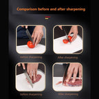 Handheld knife sharpener detail