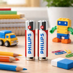 AAA alkaline batteries ideal for remote controls and clocks