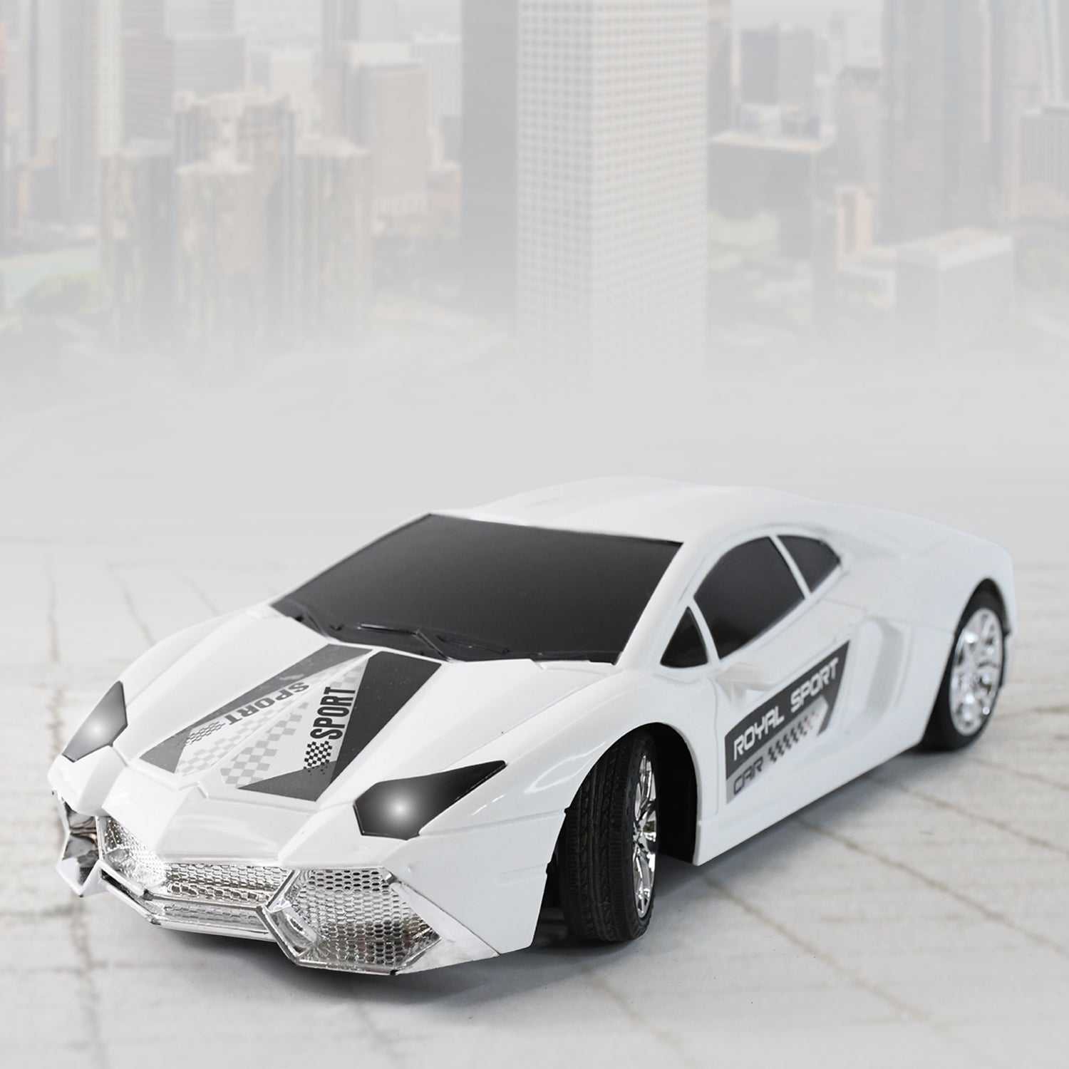 TTG Nitro Flash remote control car featuring durable ABS plastic body