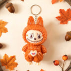 Face Changing Cartoon Keychain Toy showing smiling expression