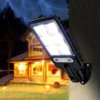  high-power solar LED street light with motion sensor and remote control