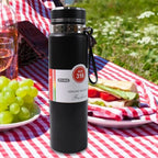 Stainless steel insulated water bottle 1000ml with Hydro Elite finish