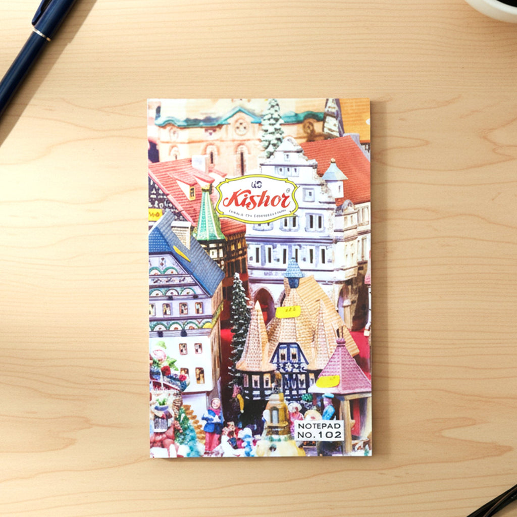 Pocket-sized notebook suitable for students and professionals