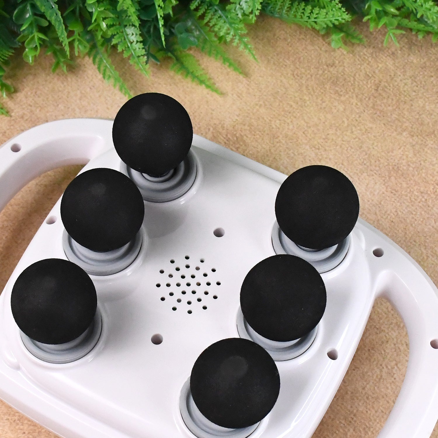 FitFuzion 6 heads massage gun for deep muscle pain relief