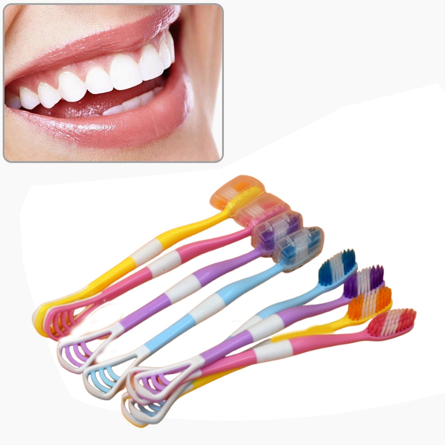 Blue Toothbrush Travel Case with a tube of toothpaste and brush inside.