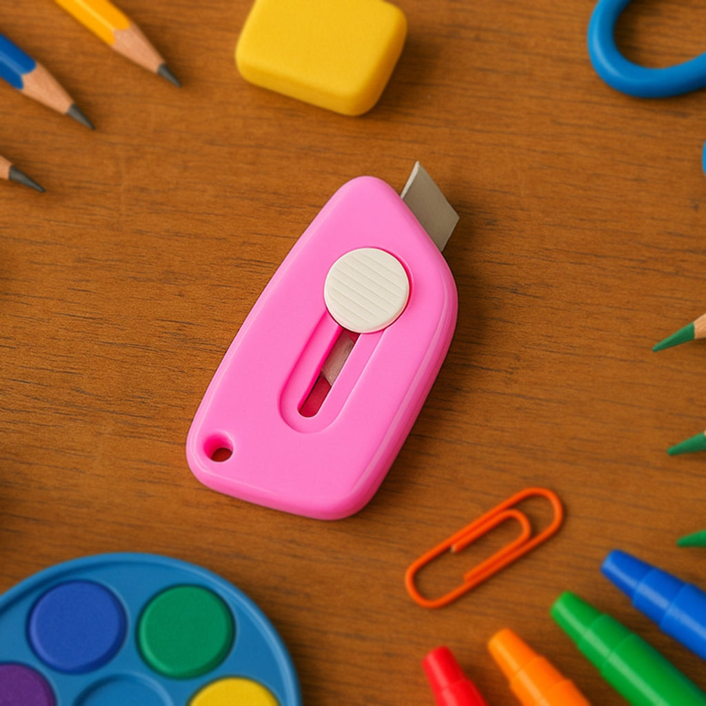 Mini Cloud Cutter utility knife cutting open an envelope safely and easily