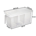 Close-up of the fresh-keeping box showing its secure airtight lid.