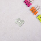 An 18-piece set of stainless steel hooks ready for home organization.
