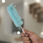 Effective bottle cleaning brush being used to clean kitchen containers and jars.