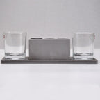 Brand new wine glass holder set, perfect for modern Indian homes.