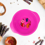 Set of durable kitchen bowls, perfect for serving snacks.