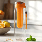 Versatile infusion water bottle suitable for travel, gym, and outdoor use