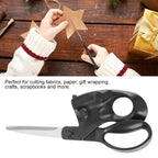 Adjustable Laser Scissors being used for precise paper cutting.