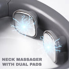 Side view of the Electric Neck Massager, showcasing its compact and lightweight design.