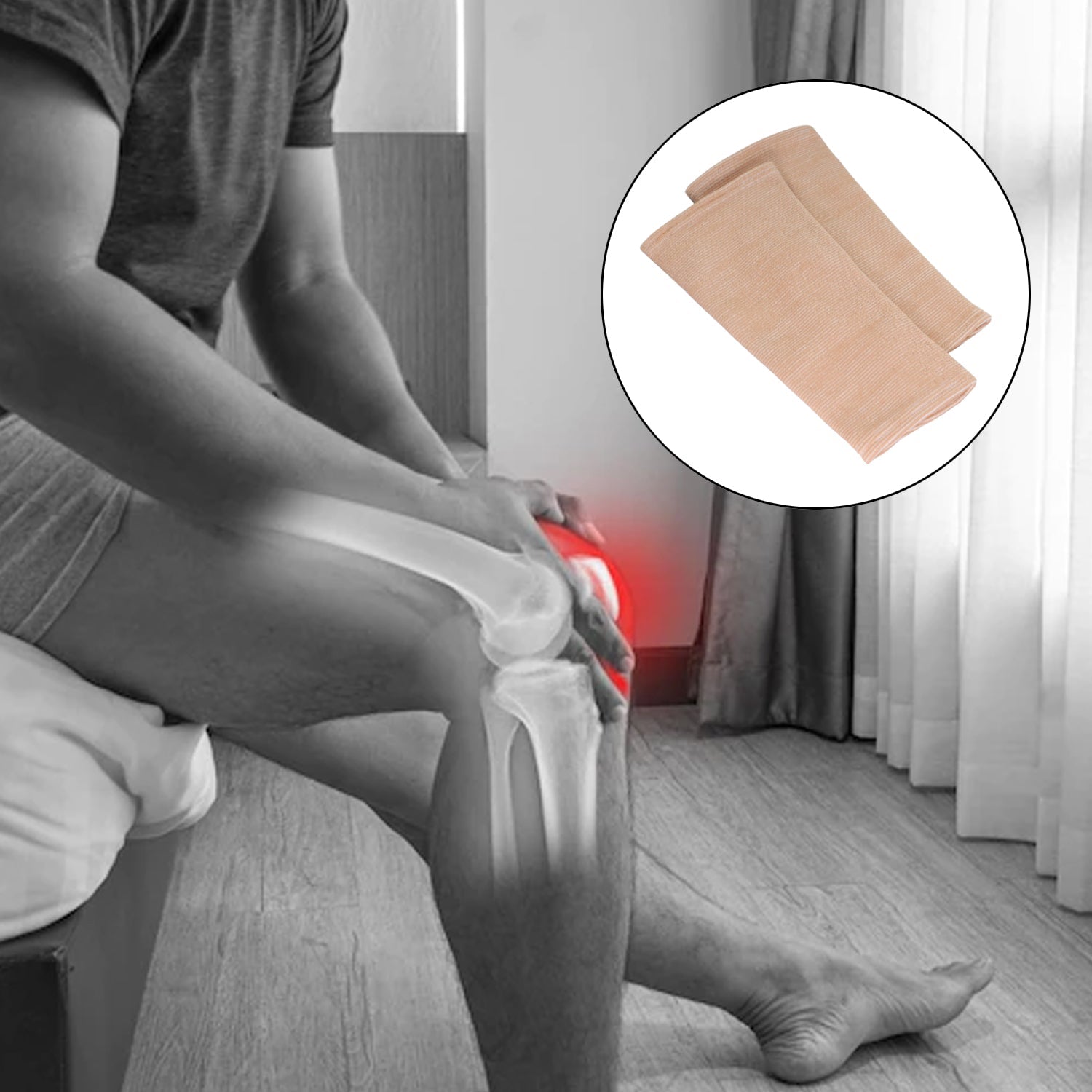 XL Knee Cap for Support providing targeted knee pain relief.