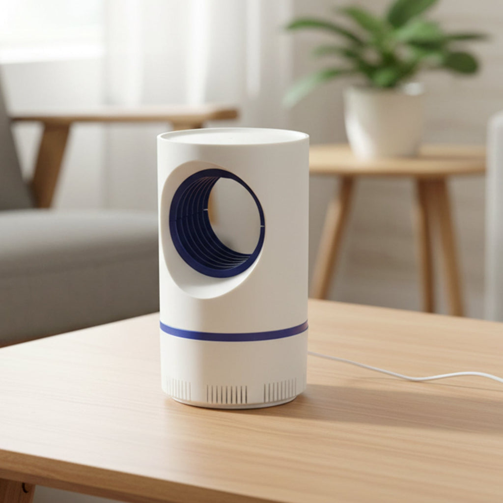 Portable mosquito trap with USB power for indoor pest control