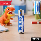 Long lasting AA battery cell suitable for remote controls and toys