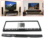 Ultra-strong double arms of the TV wall bracket for secure support.