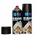 Waterproof sealant spray in a black can, ready for leak repair.