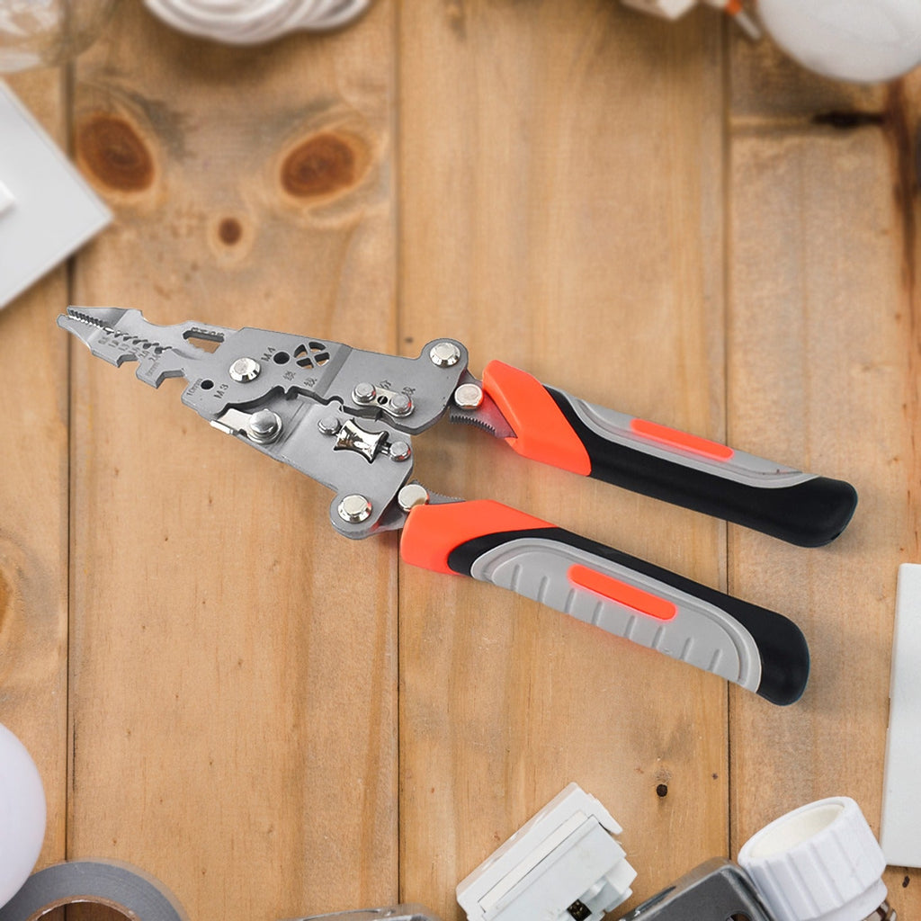 Multi-function wire cutting and gripping pliers for various tasks