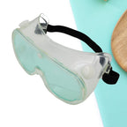 Technic Eye Safety Goggles worn by a person, demonstrating fit.