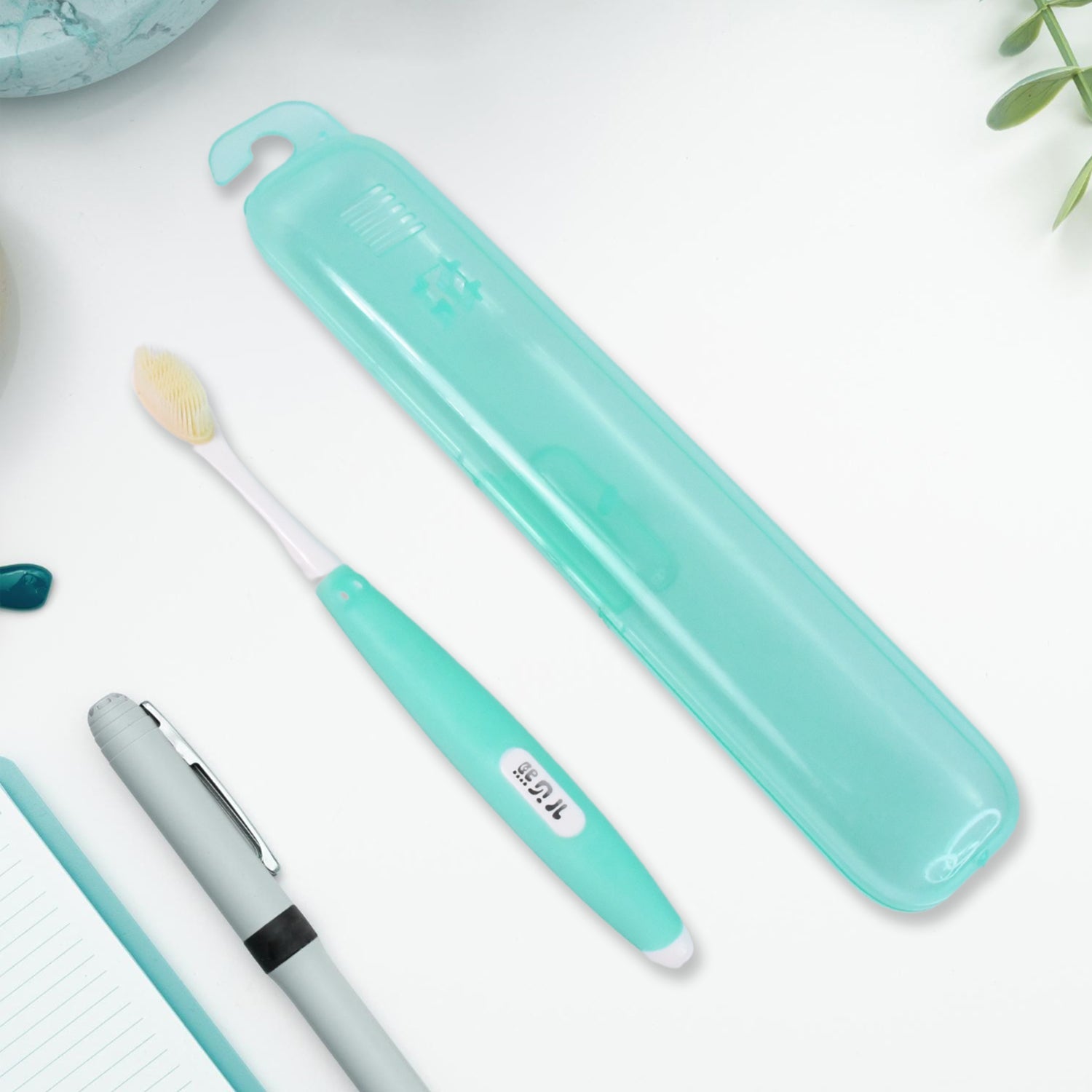 Interdental Cleaner alongside floss highlighting oral hygiene tools