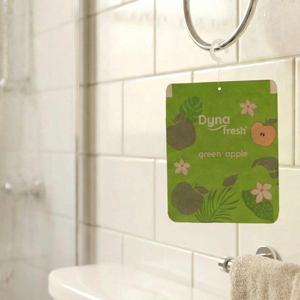 Home toilet green apple air freshener for odor control