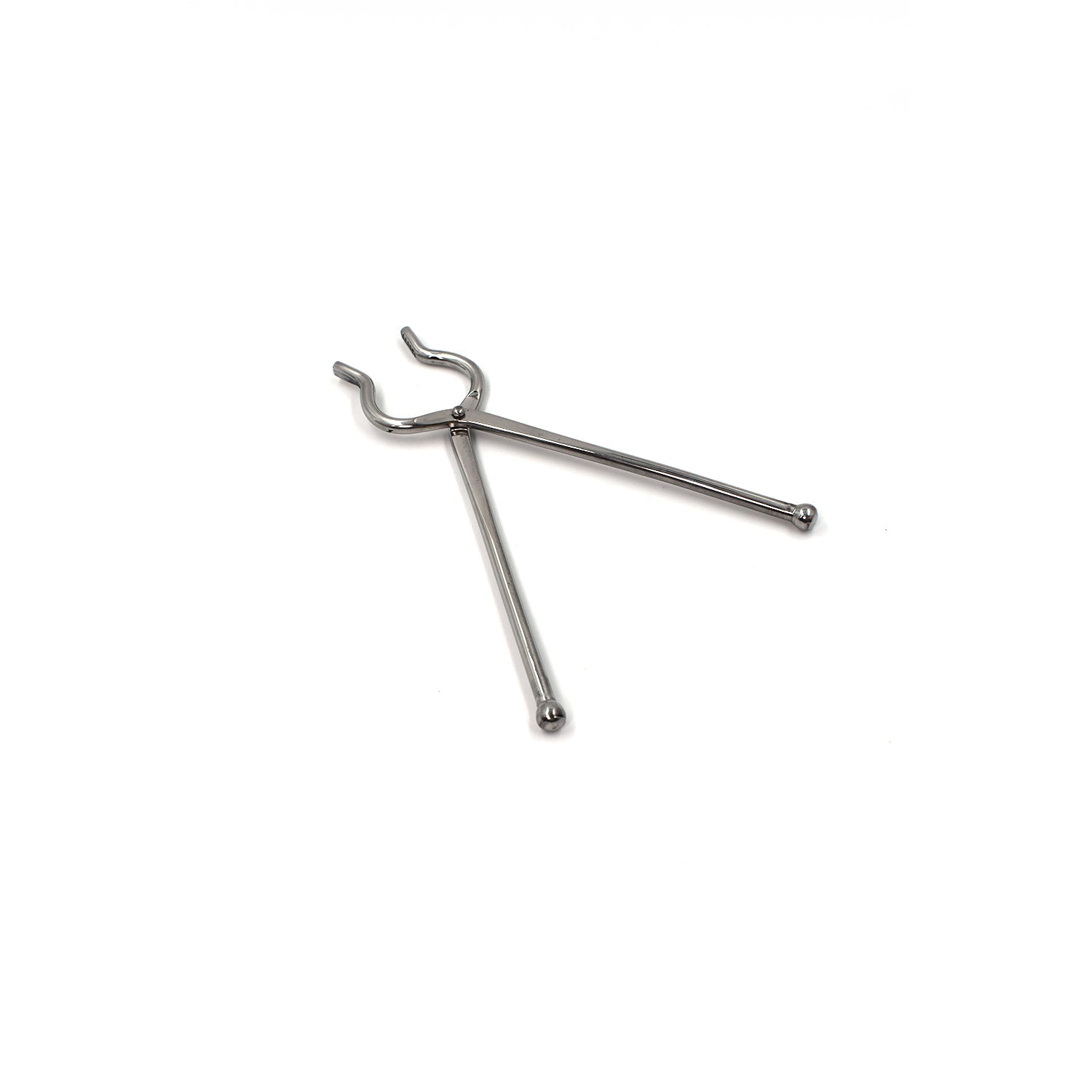 Front view of Ganesh Stainless Steel Tongs, a smart kitchen tool for daily use.