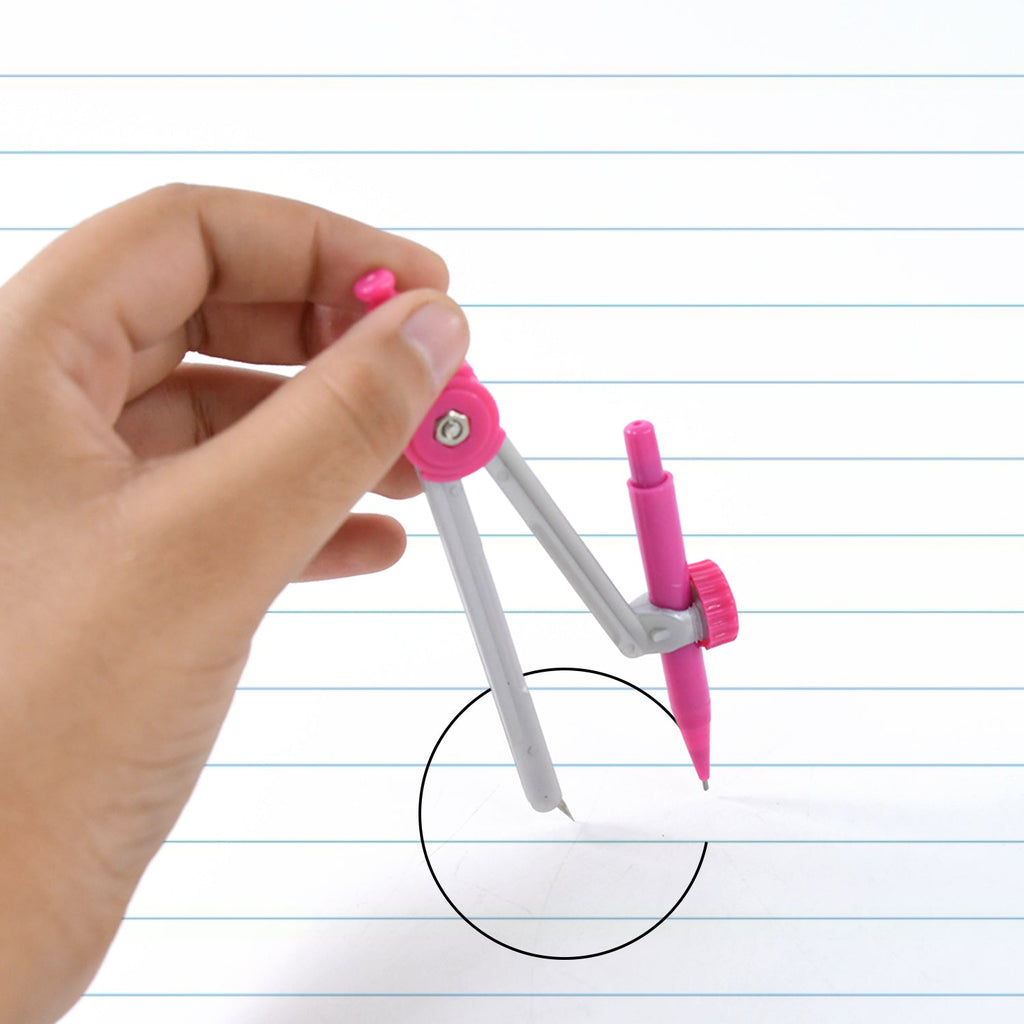 Math whiz geometry tools including compass for kids’ school use