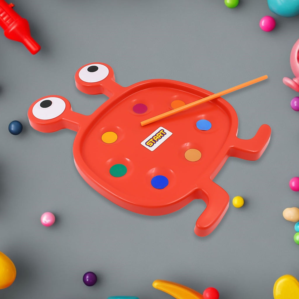 Fu Fu Monster Kids Plastic Toy Set, a vibrant early development toy for engaging play.