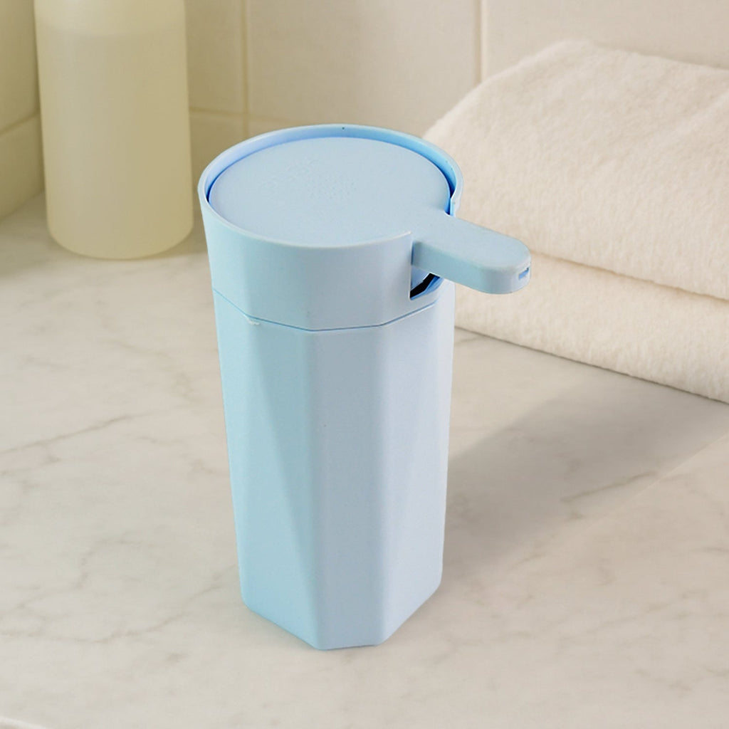 Daily use of Soap Dispenser 300ml in home bathroom setup