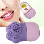 Non-Slip Silicone Ice Roller for Face for soothing skin care.