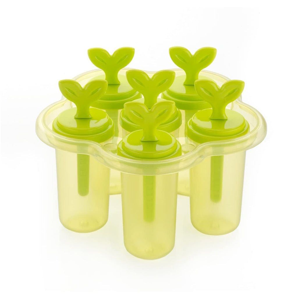 Flexible plastic mold for creating various frozen treats.