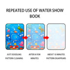 A clean, dry Magic Water Coloring Book ready for another round of creative fun.