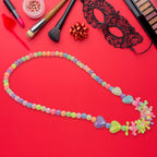 Matching pearl-like bracelet from the elegant Kids Pearl Necklace Set.