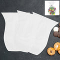 Clear cookie bag displaying fresh baked treats in transparent packaging