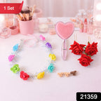Heart-shaped detangling hair brush for smooth hair care
