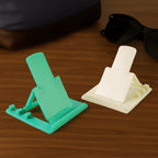 Portable foldable mobile phone stand holder for desk and bedside